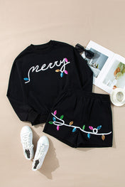 Merry Light String Pullover Set