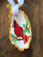Handmade Oyster Ornament