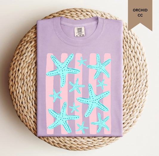 Striped Starfish Tee.