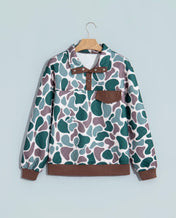 Retro Camo Pullover