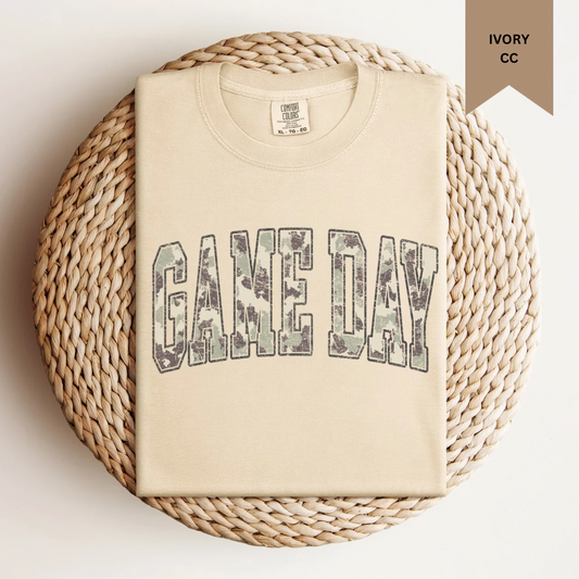 Game Day Camo Tee.
