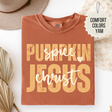 Fall Faith Bundle Pumpkin Spice Jesus Christ Tee.