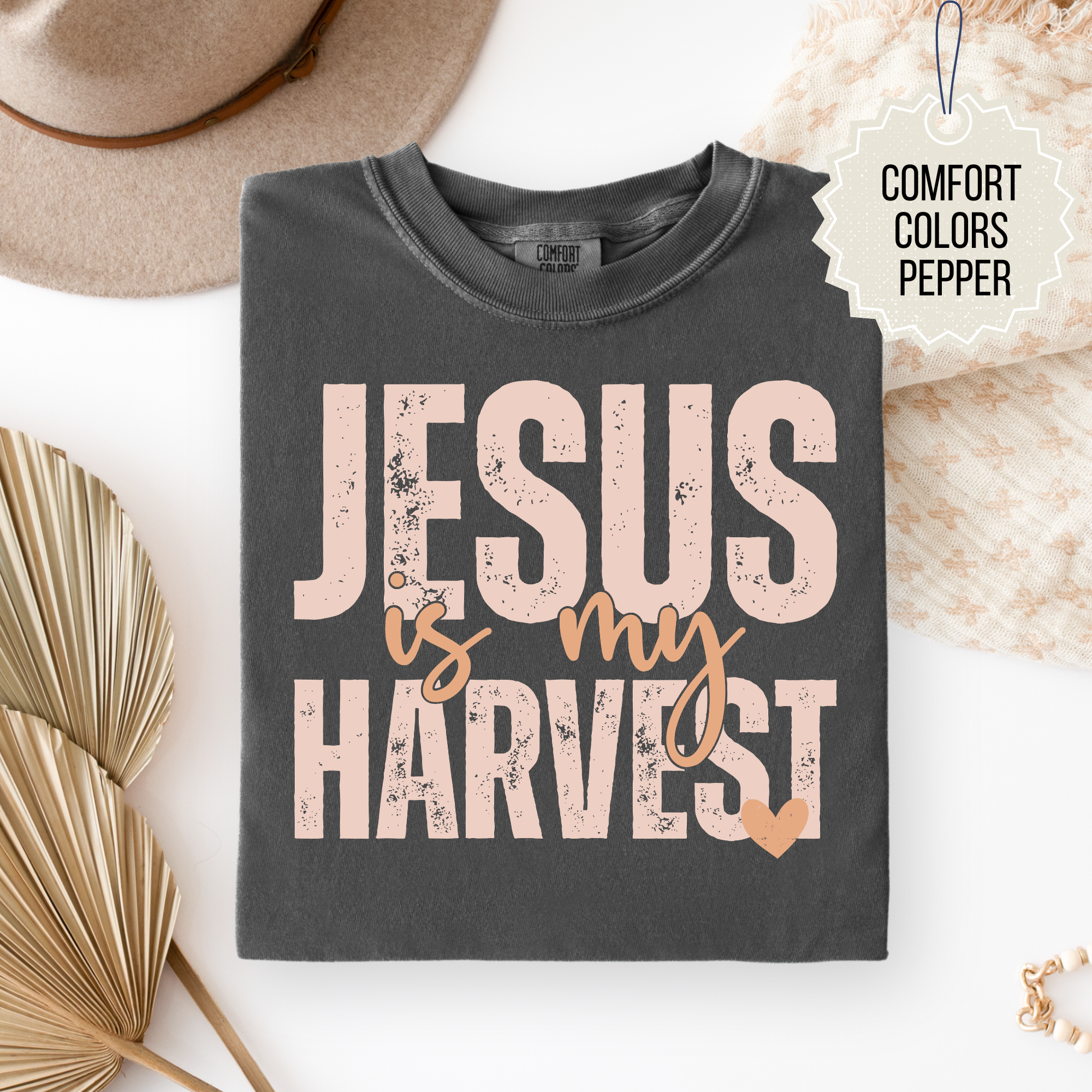 Fall Faith Bundle Jesus is My Harvest Tee.