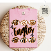 Neutral Printed Team Name Custom Tee.