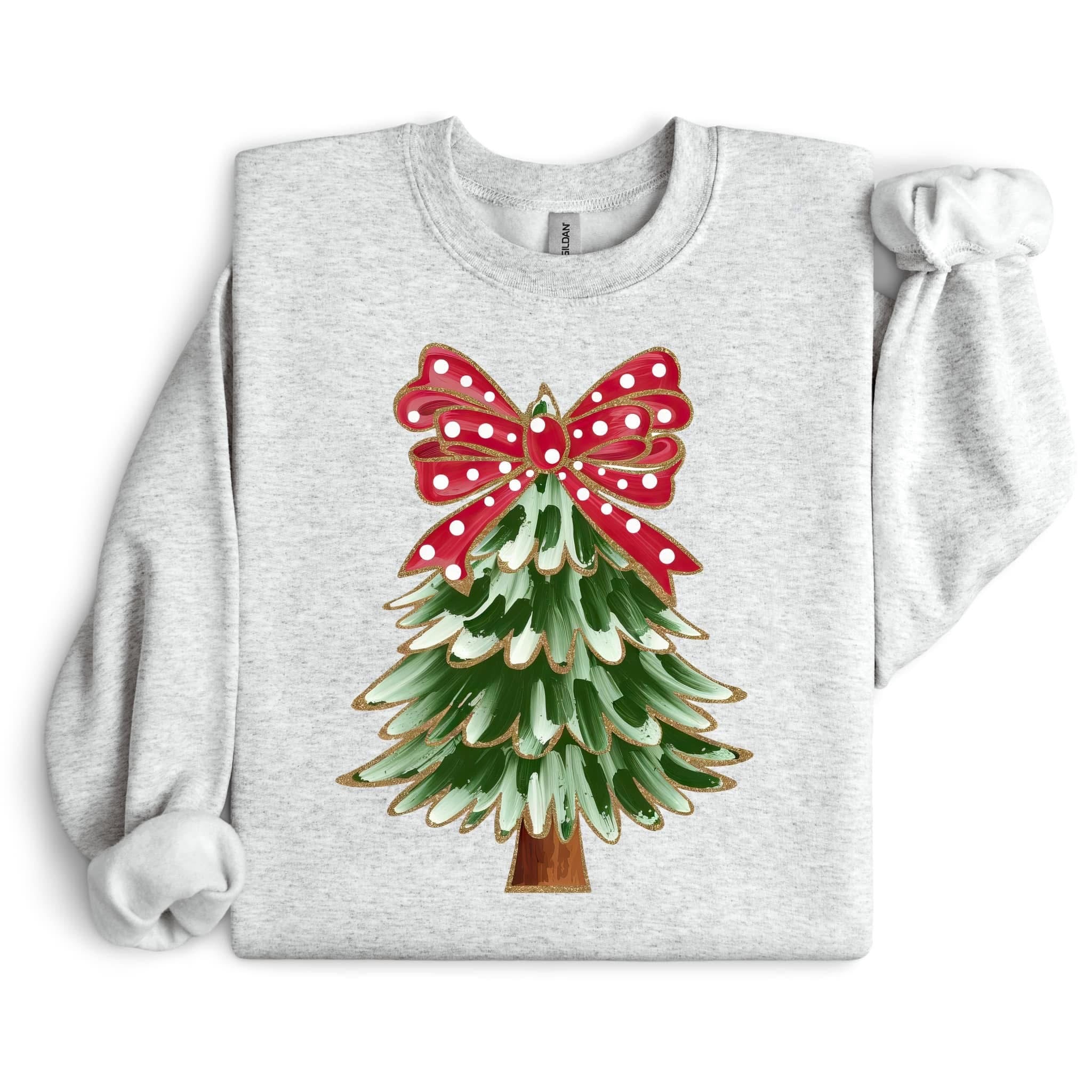 Polka Dot Tree Sweatshirt.