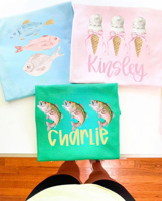 Watercolor Custom Kid Tees