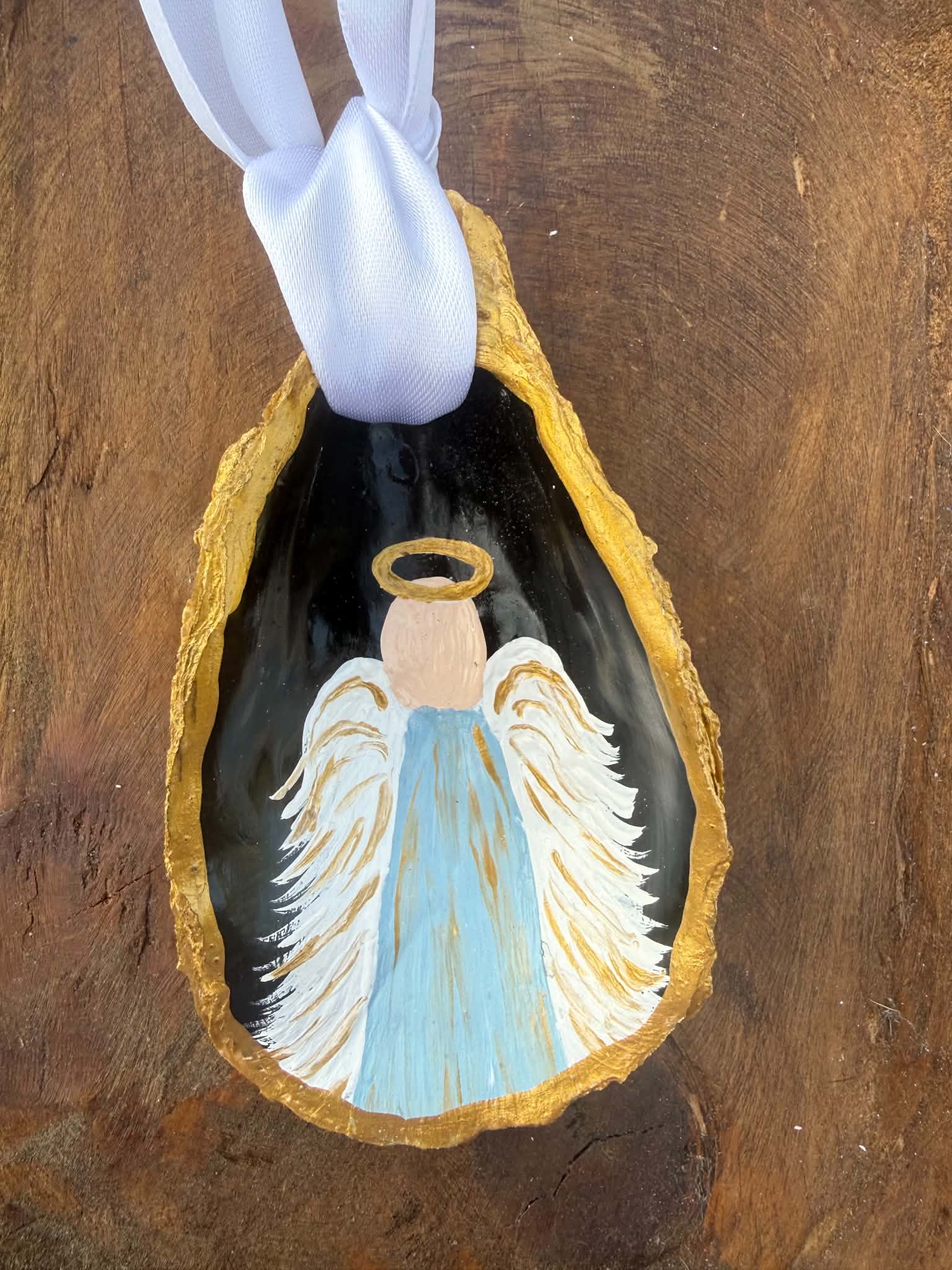 Handmade Oyster Ornament