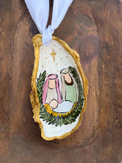 Handmade Oyster Ornament