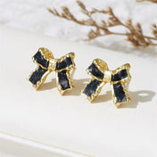 Mini Bow Stud Earrings