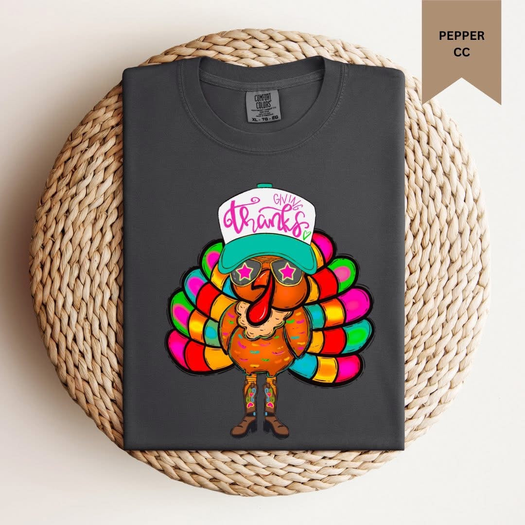 Give Thanks Trendy Turkey Tee.