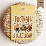 Football Hallelujah Stripe Tee.