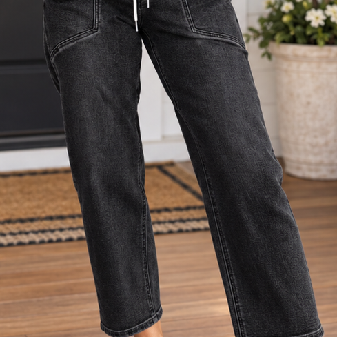 Black_Drawstring_Denim_Pants.png
