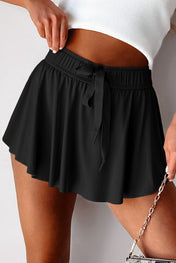 Elastic-Athletic Skort