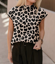 Black Leopard Sweater