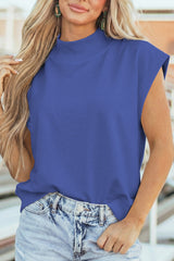 High Neck Loose Top