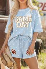 Blue Polka Dot GAME DAY Set New RTS