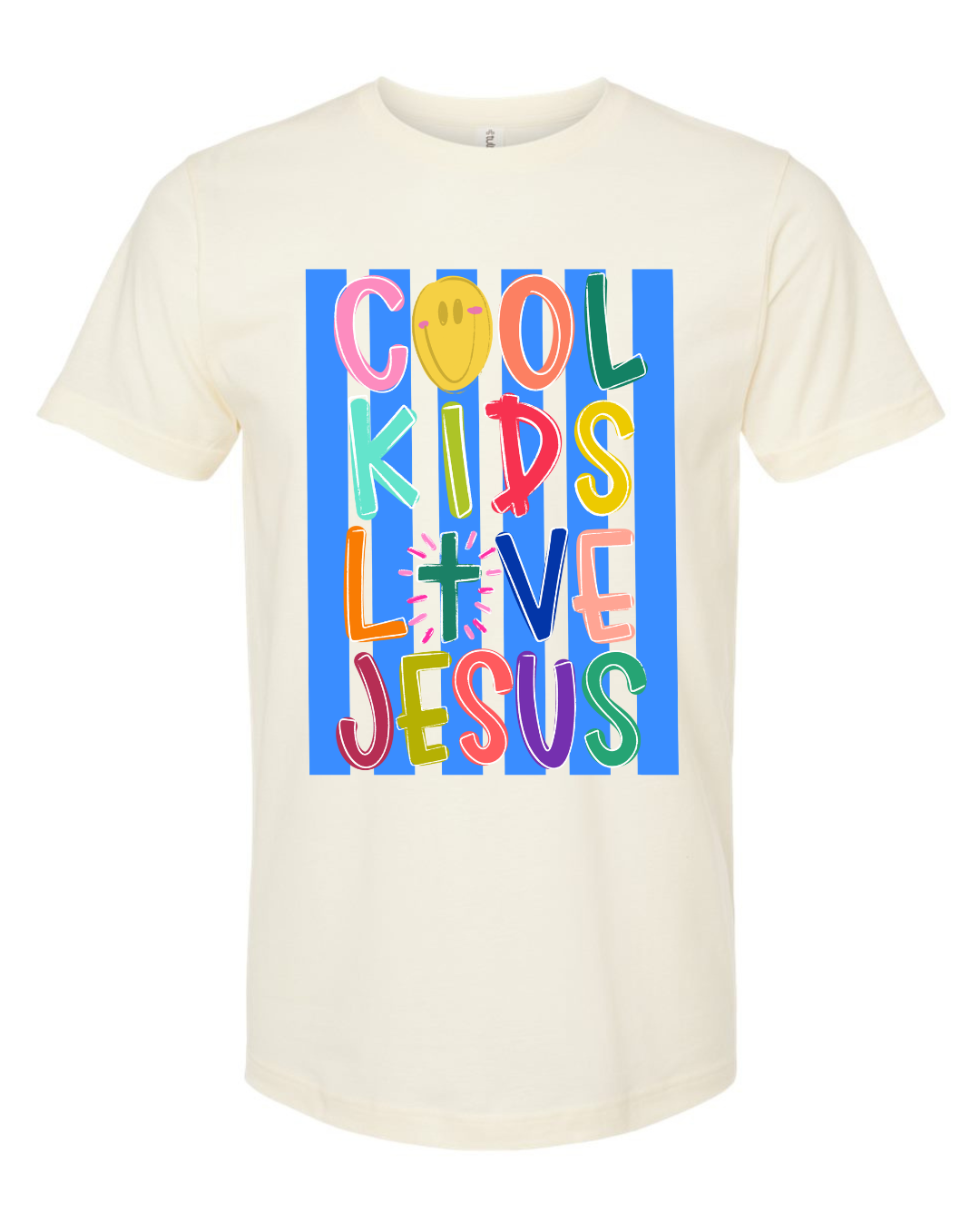 Tultex Cool Moms Love Jesus Tee.