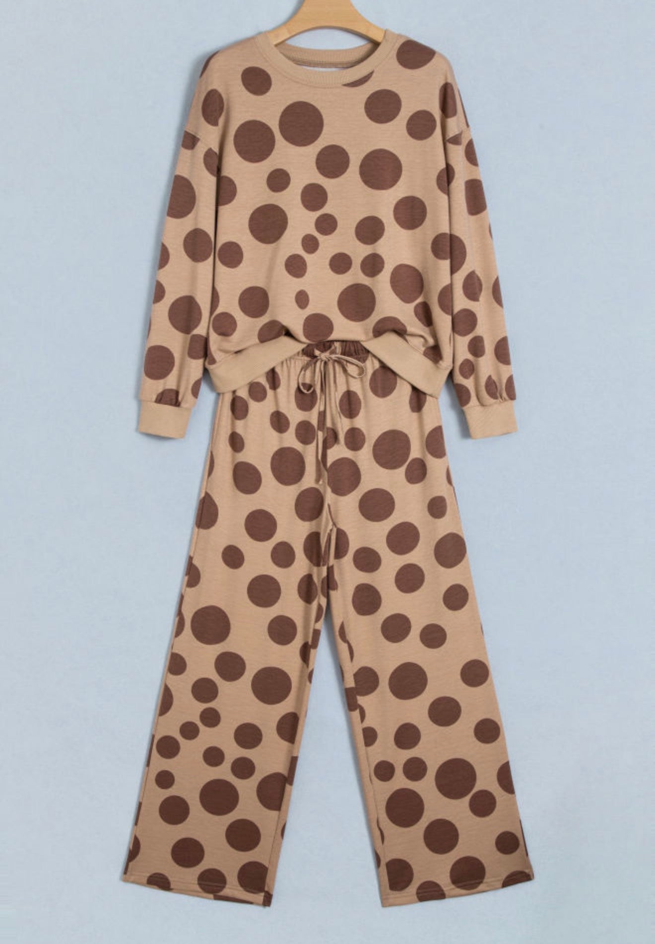Polka Dot Drawstring Set