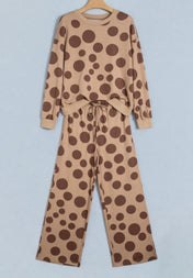 Polka Dot Drawstring Set