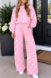 Polka Dot Casual Set