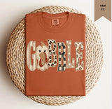 Patchwork Gobble Turkey Tee.