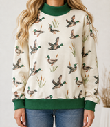 Mallard High Neck Sweatshirt