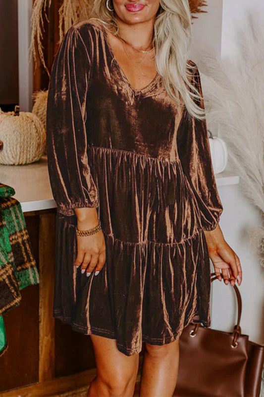 Velvet Mini Dress September.