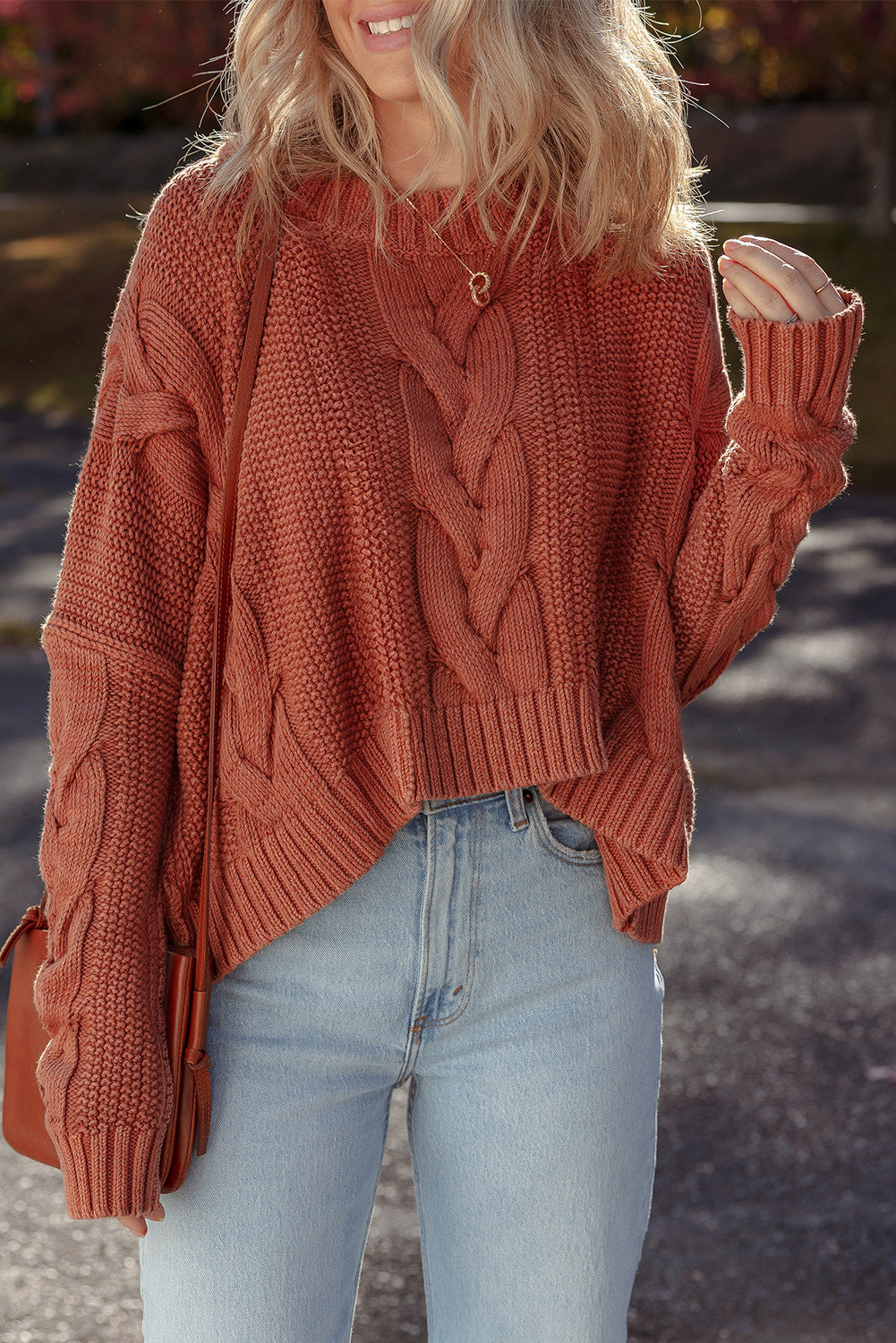 Chunky Slouchy Knit Sweater
