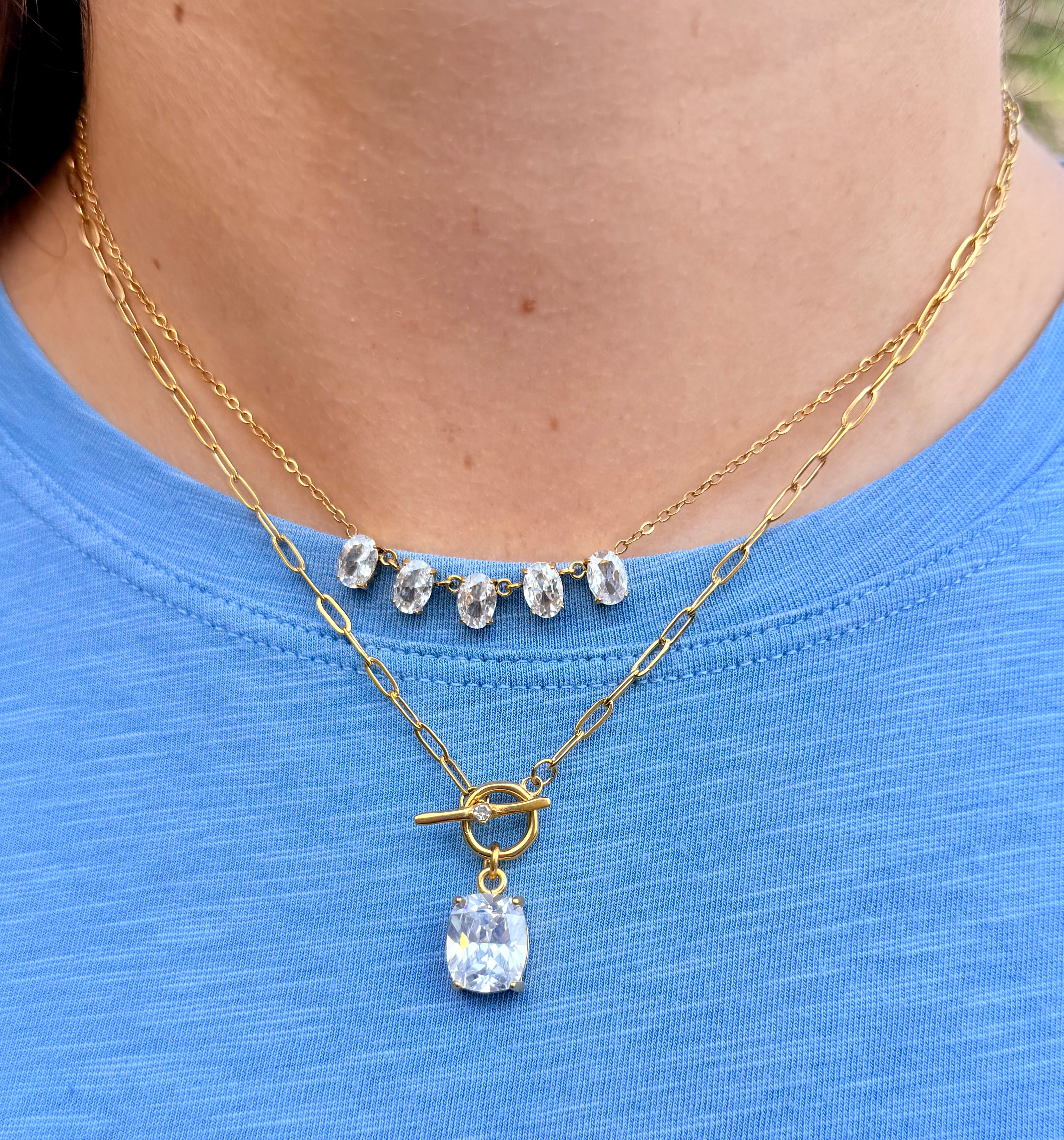 The Cascade and Harper Necklace Collection