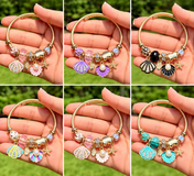Seashell Charm Bracelet New RTS