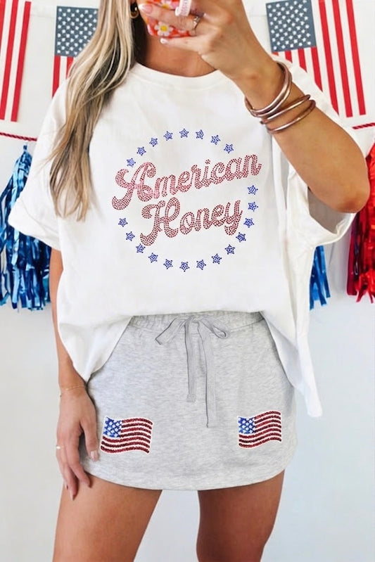 American Honey Rhinestone Shirt