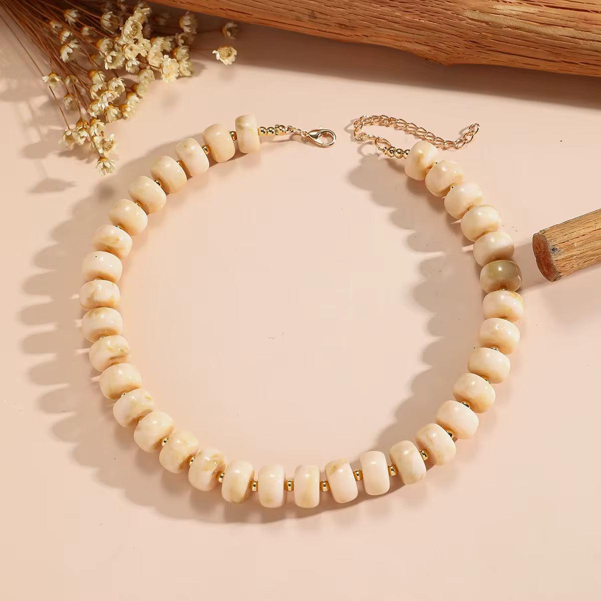 Acrylic Beaded Necklace