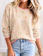 Polka Dot Sweater Full Run RTS