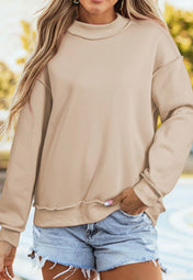 Mock Neck Sweatshirt Full Run RTS