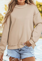 Mock Neck Sweatshirt Full Run RTS