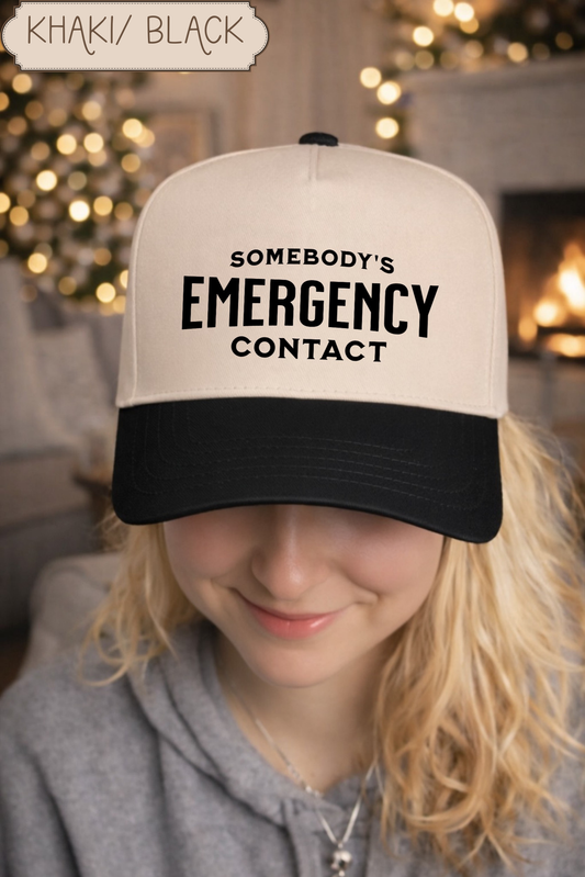 Somebody’s Emergency Contact Hat.