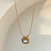 Gemstone Pendant Necklace New RTS