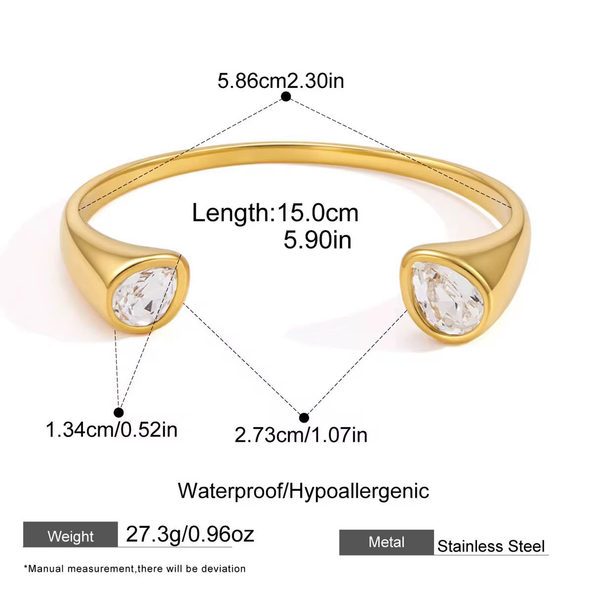 Open Bangle Bracelet New RTS