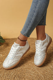 Shimmery Leopard Sneakers RTS