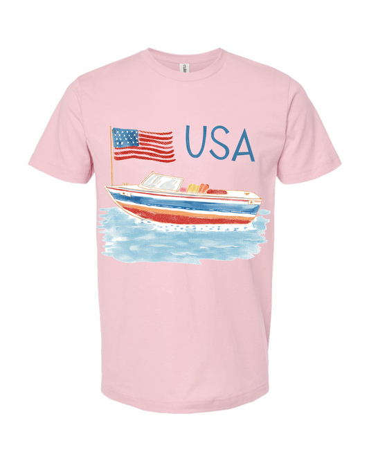 Preppy USA Boat Tee.