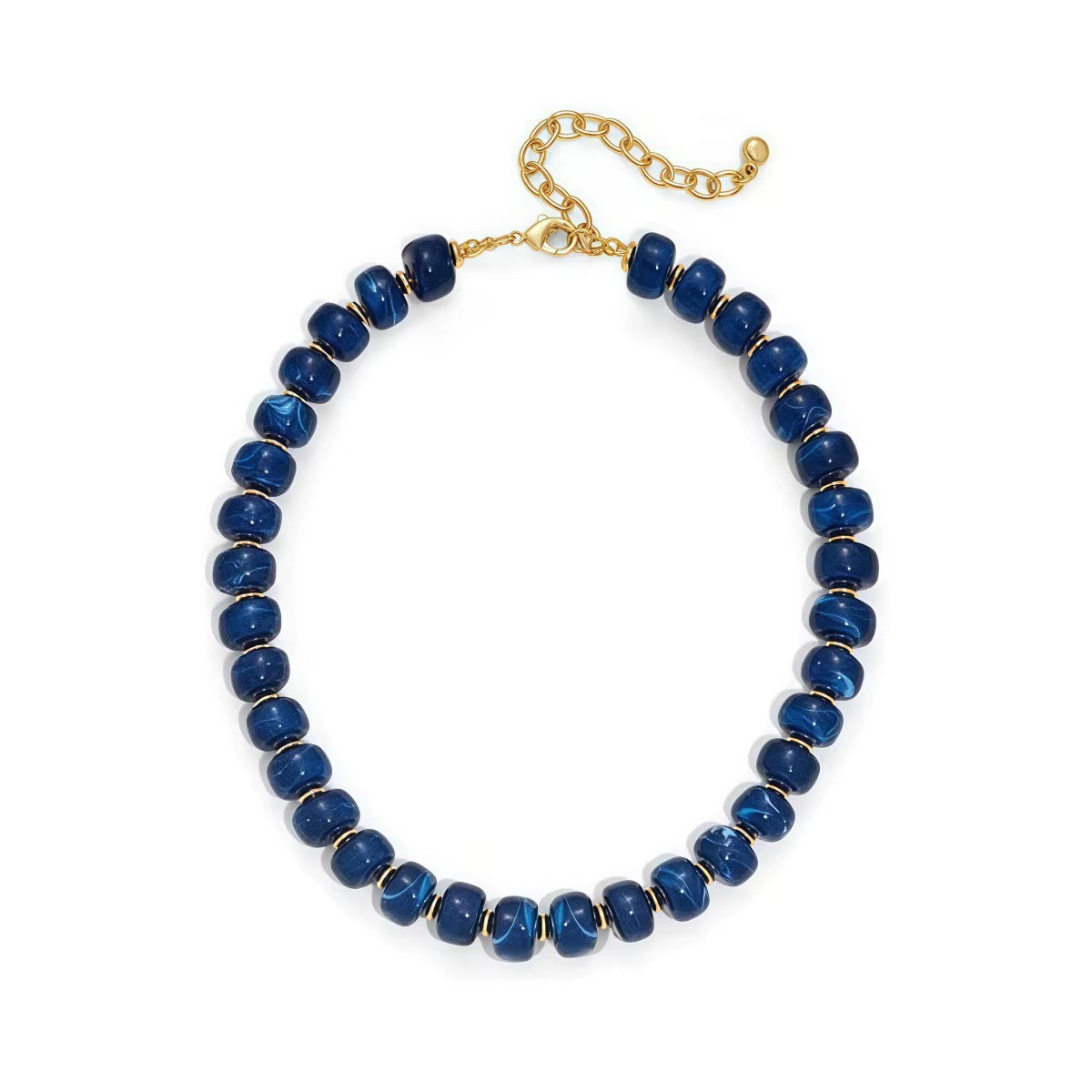 Natural Stone Fall Beaded Necklaces