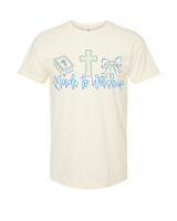 Tultex Made to Worship Tee.