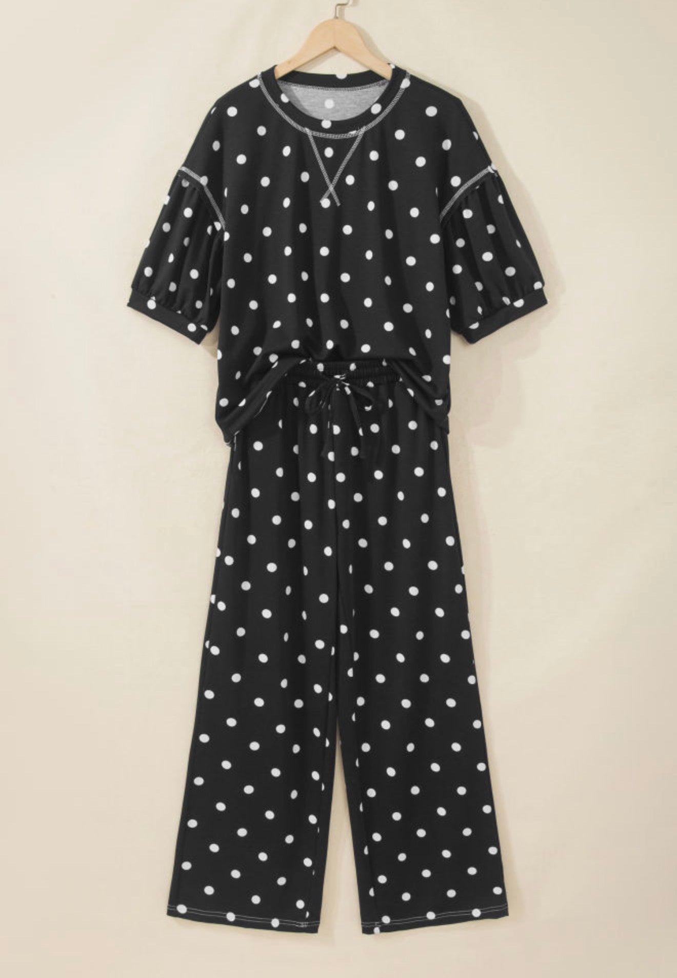 Polka Dot Casual Set