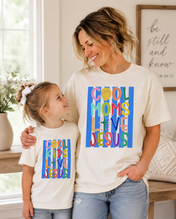 Tultex Cool Moms Love Jesus Tee.