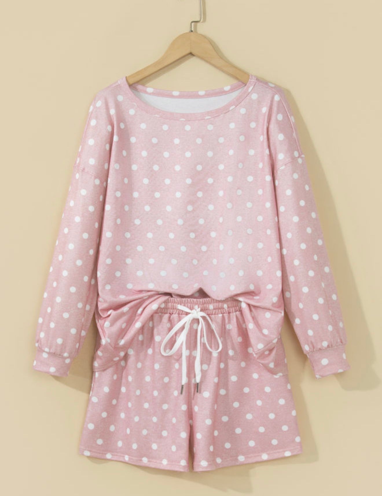 Polka Dot Loose Short Set