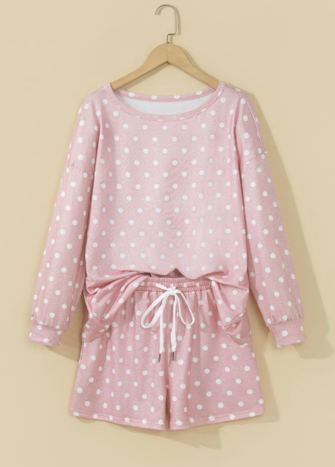 Polka Dot Loose Short Set