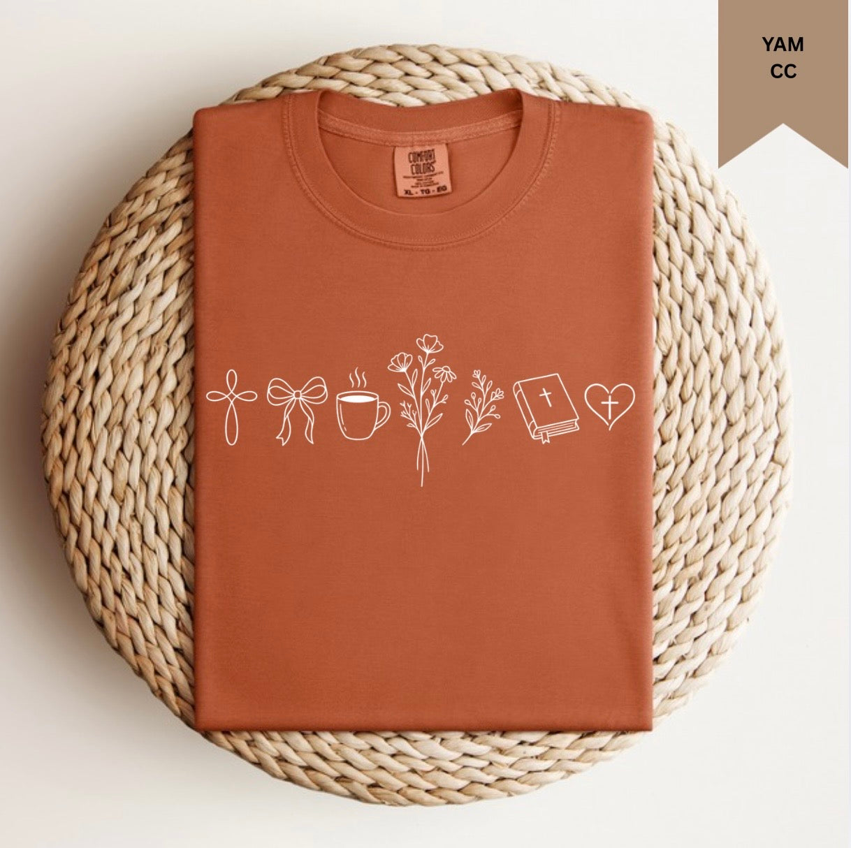 Coffee Flower Bible Tee.