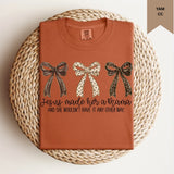 Jesus Made Her A Mama Tee.
