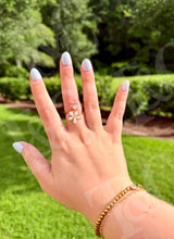 Floral Diamond Ring New RTS