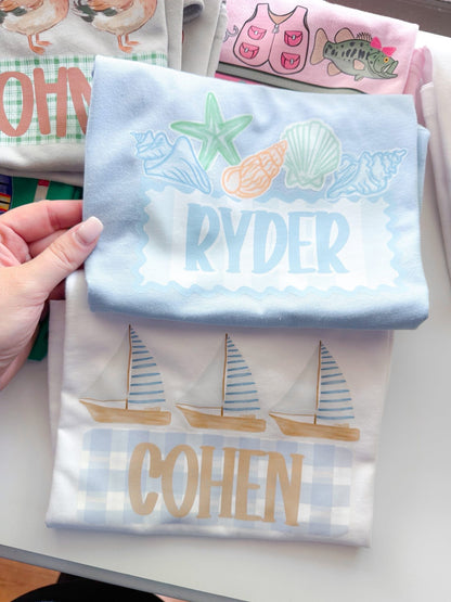 Custom Kid Tees **Multiple Designs**
